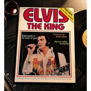 Elvis Presley 1977 Memorial Collector Magazine Vintage Tribute The King